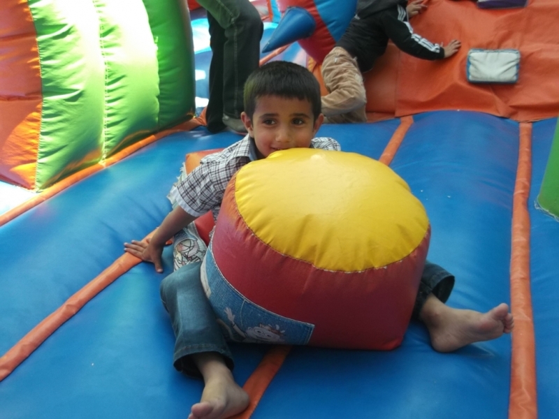 Çocuklarımızla oyun parkındayız